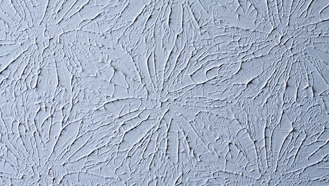 Popcorn ceiling texture example